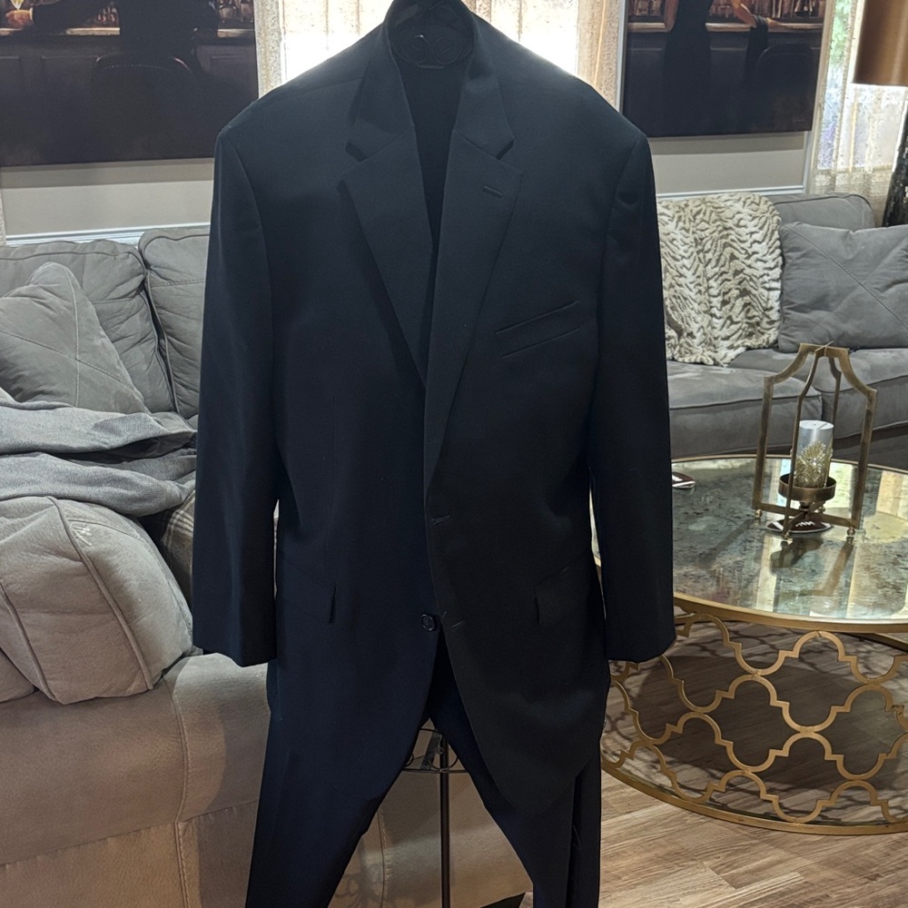 Pronto Uomo Elegant Black Tuxedo